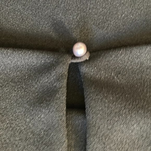 Talbots Black Top with Sleeve detail - Picture 4 of 6